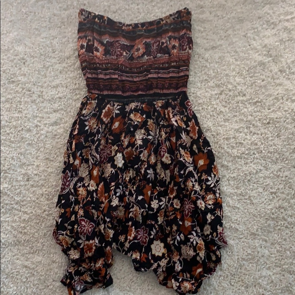 Strapless dress